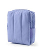 BAGSMART Small Travel Makeup Bag for Purse Toiletry Pouch, Puffy Padded Mini Cosmetics Bag, Cute Make Up Pouch for Women with Slip-in Pocket, Travel Essentials for Toiletries, Purple - color: 06-Purple
