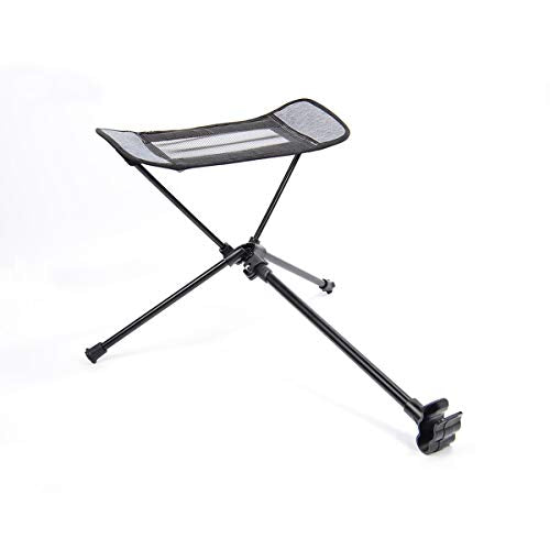 Portable Camping Chair Foot Rest Lightweight Heavy Duty Folding Outdoor Picnic Beach Travel Fishing Backpacking,Durable 600D Thicken Oxford Cloth,Sturdy Aluminum Alloy Frame,with Carry Bag - color: Footrest