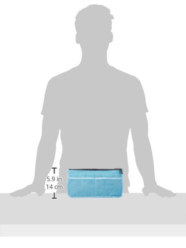 Bag Organizer Purse Insert Handbag Organizer Travel Bag, Blue - color: Blue
