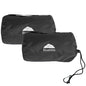 BlueHills Ultra Compact Travel Blanket 2 Pack Large Soft Cozy Portable Blanket Sheet with Carry Case and for Flight Airplane Car Layover Camping Hotel C203-2PK-Black - color: C203-2pk-black
