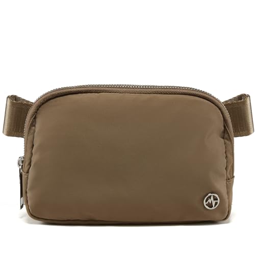Pander Everywhere Belt Bag for Women, Fashion Waist Packs, Crossbody Bags with Adjustable Strap (Gray Brown) - color: Gray Brown