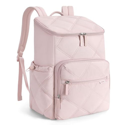 TOURIT Insulated Backpack Cooler: 30 Cans Waterproof Leakproof Soft Cooler Bag Beach Travel Picnic Camping - color: Pink, style: 30 Cans 1.0