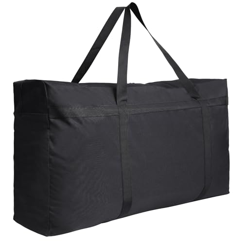 REDCAMP Foldable Travel Bag, Large Sports Bag, 75L/96L/100L, Lightweight Waterproof Tote Bag - color: Black 180L