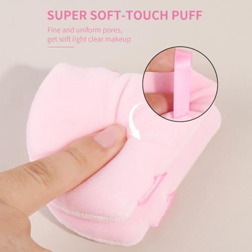 MAANGE 16PCS Makeup Brush Set Travel Makeup Brushes for Liquid Powder Contour Concealer Cream Cosmetics Blending Eyeshadow Eyeliner (Pink) - color: Pink