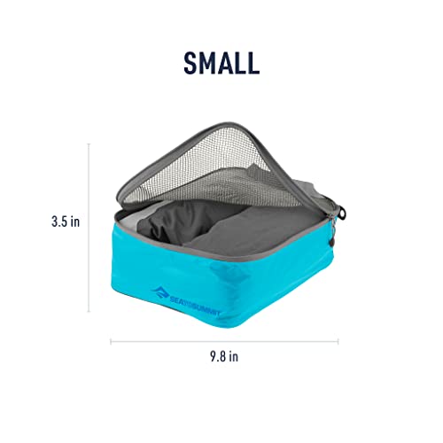Sea to Summit Travelling Light Garment Mesh Bag Packing Organizer, Small, Atoll Blue - color: Atoll Blue, style: Small