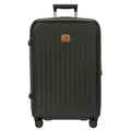 Bric's Taormina Ultra-Light Checked Luggage – Expandable Hard Shell Suitcase with TSA Lock, Anti-Tamper Zippers & 360 Spinner Mobility Wheels - 27 Inch, Olive - color: Olive, size: Checked-Medium