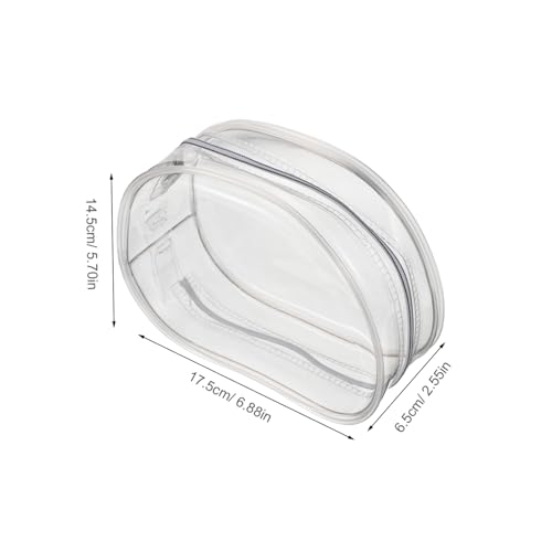 Invisible Storage Bag Travel Organizer for Breast Covers Underwear Bag for Women Capacity Zippered Pouch for for Travel and Everyday Use
