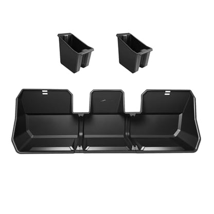 VaultsOnWheels Under Seat Storage Box Fit for 2026 2025 2024 Tesla Cybertruck Accessories, Console Organizer Truck Tool Box Custom Fit Detachable Underseat Organizer - size: 6) Cybertruck|24+|Rear Underseat Storage