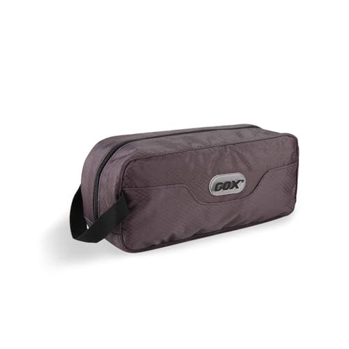 GOX Small Travel Toiletry Bag, Dopp Kit Case For Men, Multifunction Cosmetics Organizer Pouch (Grey) - color: Grey