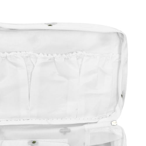 Bra Underwear Storage Bag Portable Multi-Functional Travel Organizers Pouch Case Packing Cube Cosmetic Bag,White cactus - color: White cactus