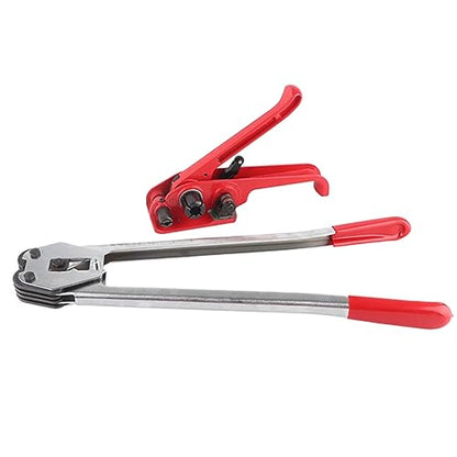 Dioche Reliable Manual Strap Tensioner and Sealer Tool Set for PETPP Plastic Strapping - Compact and Efficient Packing Solution