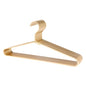 Premium Matte Golden Aluminum Coat Hangers 6 Piece Set, 17.7” Extra Smooth & Durable Metal Shirt Dress Hanger,Aluminum Alloy Hanger,Clothing Support,Clothing Hang - style: Golden Thick Hanger（6）