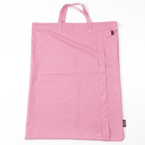 LFH Home Large Premium 1pack Cotton Canvas Laundry Bag with Drawstring and Handles Heavy Duty, Multi-Use, Washable for Home, Travel, College or Storage 18x26 -Pink - color: Pink, size: 18”x26”