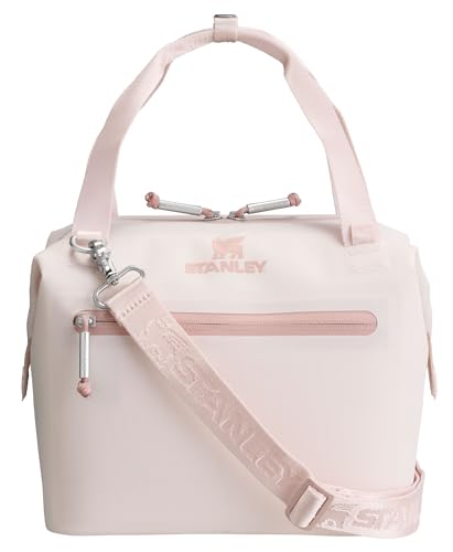 Stanley All Day Julienne Soft Cooler Bag and Lunch Box | Insulated Travel Bag with Zipper | BPA-Free - color: Rose Quartz, style: Mini