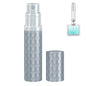Travel Perfume Atomizer Bottle Refillable - 5ml Leakproof Fragrances Perfume Atomizer, Portable Perfume Sprayer, Perfume Refillable Bottle for Traveling (Gray) - color: Gray