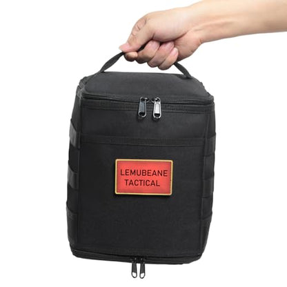 Tactical Camping Storage Bag 7L Utility Tote Bag Trunk Organizer (OD Green) - color: OD Green