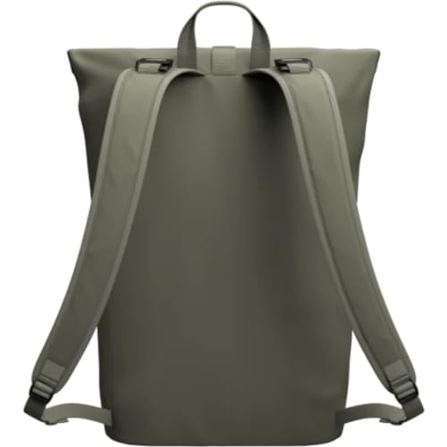 Db Journey Essential Backpack - Lightweight, Durable Rolltop Backpack with Laptop Compartment for Work, and Gym, Travel with Roller Bag Attachment, 12L - Moss Green - color: Moss Green