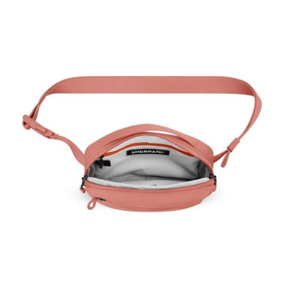 Sherpani Hyk, Small Sling Bag, 1L Belt Bag, Lightweight Travel Fanny Pack, Sling Crossbody Purse with RFID Blocking - color: Desert