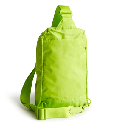 Vera Bradley Women's Ripstop Lorman Sling Backpack, Lime Green, One Size - color: Lime Green