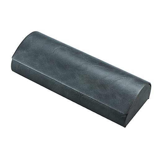 LifeArt Eyeglass Case Hard Shell, Portable Sunglass Case for Women and Men, fashionable PU Leather Eyeglass Case, Lightweight - color: 635_bypg(grey)