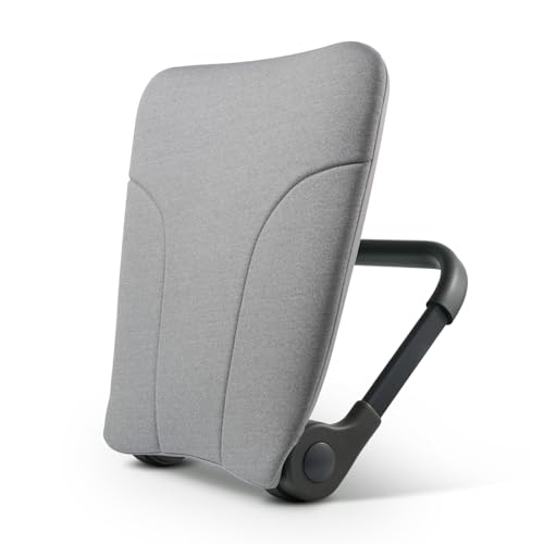 READY ROCKER Ultra| Adjustable Ergonomic Portable Rocker | Back Pain Relief & Relaxation | Back & Lumbar Support for Chair | Lightweight & Portable | 4.0 Model (Slate) - color: Dove