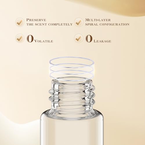 kuangre 10ml Atomizer Perfume Spray Bottle, Empty Cologne Dispenser, Portable Sprayer Travel Essentials for Many Scenes Gifts. - color: White-10ml