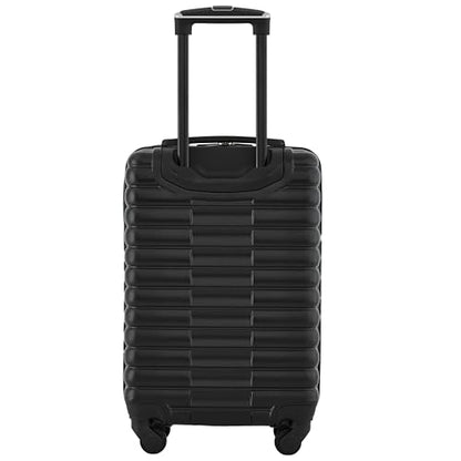 Travelers Club 22-Inch Gilroy Rolling Hardside Carry-On Luggage, Black - color: Black, size: 22-Inch