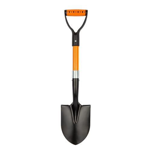 Small Garden Shovel Mini Kids Digging Shovel with Overall Length 28 inches Shovel for Digging, Beach Shovels. Gardening Tools with D-Handel