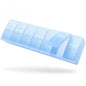 Barhon Large Weekly Pill Organizer, Big Vitamin Organizer Case for 7 Day, Travel Medicine Pill Box to Hold Various Supplements and Fish Oil, Sky Blue - color: Sky Blue