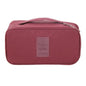 Travel Underwear Organizer for Luggage, A Compact and Portable Design, Gray, Women-Adult, 1 Count, 26x12cm/10.23x4.72in - color: A