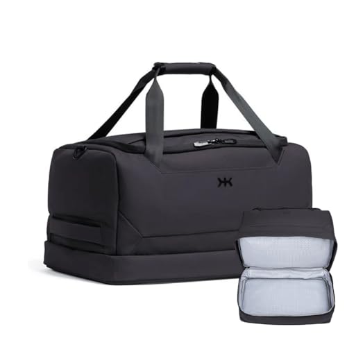 Knack Expandable Travel Duffel Midnight Black - color: Midnight Black, style: Travel Duffel