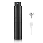 LISAPACK 8ML Atomizer Perfume Spray Bottle for Travel, Empty Refillable Cologne Dispenser, Portable Sprayer for Men and Women (Gloss Black) - color: Gloss Black