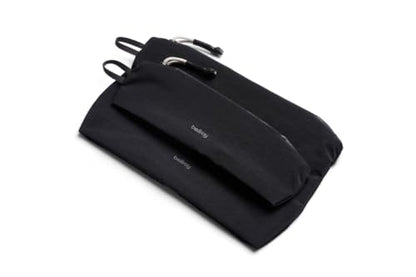 Bellroy Lite Pouch Duo (Lightweight Pencil case and Pouch) - Black - color: Black