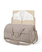 BAGSMART Garment Duffel Bag, Convertible 2-in-1 Puffy Water-Resistant Carry-On with Shoe Compartment, Khaki - color: B-Khaki