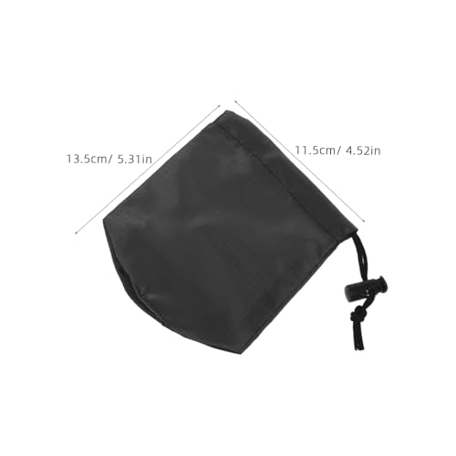 SOIMISS 2PCS Waterproof Raincoat Carrying Bags - Drawstring Storage Pouch Case - Rain Poncho Organizer - Rain Gear Pocket Bags for Cycling Hiking Camping Travel