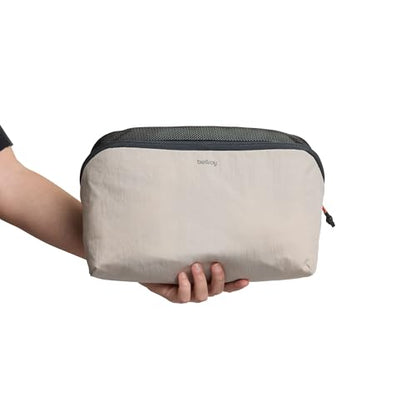 Bellroy Packing Cube 6L (Organizer Packing Pouch with Internal Zip Pocket and Durable, Lightweight Design) - Ash - color: Ash