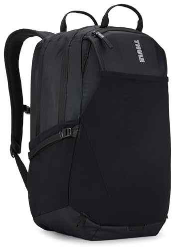 Thule EnRoute Backpack 26L, Elevated 17" Laptop Pocket, 11" Tablet Sleeve, Soft-Lined Pocket for valuables, TPU Zippered Pocket for Wet/Dirty Items - color: Black New, size: 26L