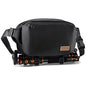 K&F CONCEPT Camera Sling Bag Crossbody Bag Waterproof Camera Shoulder Backpack DSLR/SLR/Mirrorless Camera Case - color: 09 Black Medium
