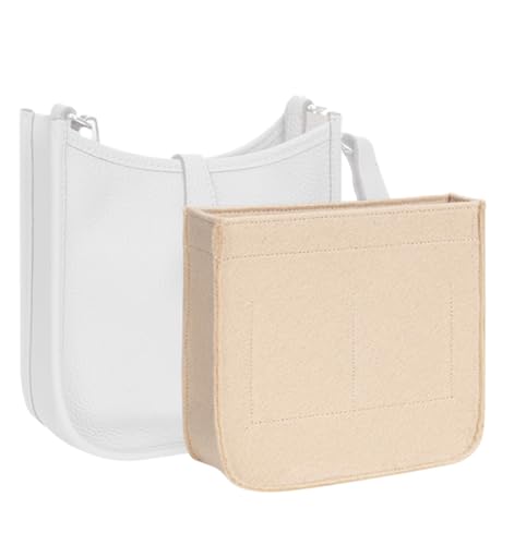 Lckaey Felt Organizer- for Evelyne 33 Bag Evelyne GM Bags Insert- Purse Organizer-1003Khaki-L - color: Khaki, size: Evelyne33