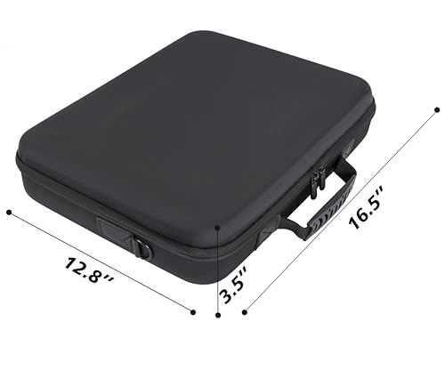 21 slots watch storage box, portable hard watch travel box, watch storage display storage box, padded watch portable box for watches - size: 21 Slots