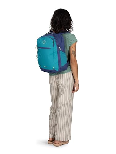 Osprey Daylite Expandable 26+6 Travel Pack, Blue Spikemoss/Alkaline - color: Blue Spikemoss/Alkaline