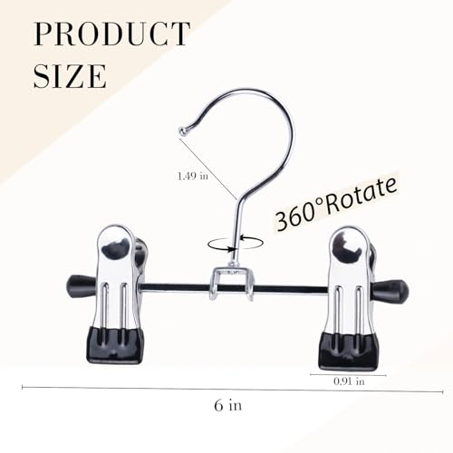 20pcs Adjustable Shoe Rack Pet Baby Pants Folder Multi Functional Travel Portable Hat 6" Heavy Duty Laundry Hooks Socks Holder Double Towels Bags Clothes Clip Boot Hanger Space Saving Home Organizer
