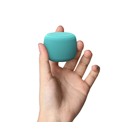 Babelio White Noise Sound Machine for Adults Kids Baby, Mini, 15 Non-looping Sounds, Timer, Memory Function, Easy to Pocket and Travel Cyan - color: Cyan, size: Pocket Mini
