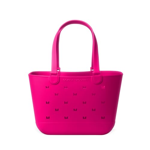 Simple Modern Disney Large Beach Bag | Waterproof Getaway Rubber Tote with Zipper Pocket for Travel, Pool, Boat, Groceries, Sports | Minnie Mouse Ears - color: Disney: Minnie Mouse Ears, style: Large