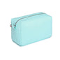 Organizer Bag Lightweight Cosmetic Bag with Ring Clasp Perfect Travel Makeup Bag for Women nylon Stand Up Design (Mint Green/Nylon) - color: Mint Green/Nylon