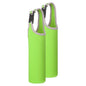 uxcell 2pcs Neoprene Carrier Water Bottle Sleeve, 15.5-20oz Insulated Water Glass Bottle Carrier Bag Collapsible Drink Bottle Sleeve Cover Holder with Handle, Green - color: Green