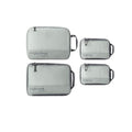 Eagle Creek Pack-It Reveal Carry-On Set - Compression Cube S (2x) & M (1x) & Clean/Dirty Cube M - Angled Zipper Stackable Carry-On Packing Tubes - Travel Essentials - Storm Grey - color: Storm Grey