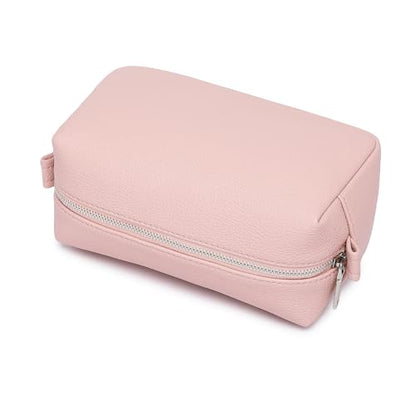 PU leather Organizer Bag Lightweight Cosmetic Bag with Ring Clasp Perfect Travel Makeup Bag for Women (Charming/PU) - color: Charming/PU