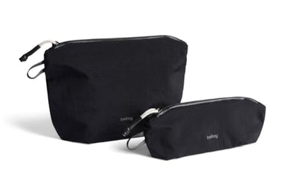 Bellroy Lite Pouch Duo (Lightweight Pencil case and Pouch) - Black - color: Black