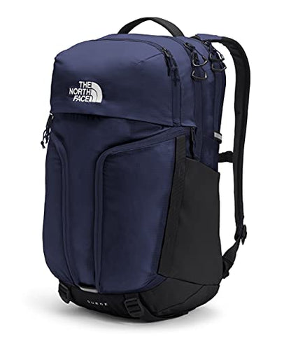 THE NORTH FACE Surge Commuter Laptop Backpack | Daypack With Water Repellent Finish, 16" Laptop Sleeve, Reflective Details - color: Tnf Navy/Tnf Black, size: One Size